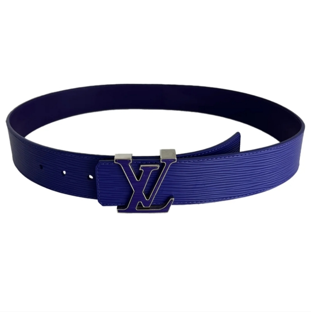 Authentic Purple Louis Vuitton Belt